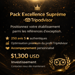 Pack Excellence Suprême – TripAdvisor