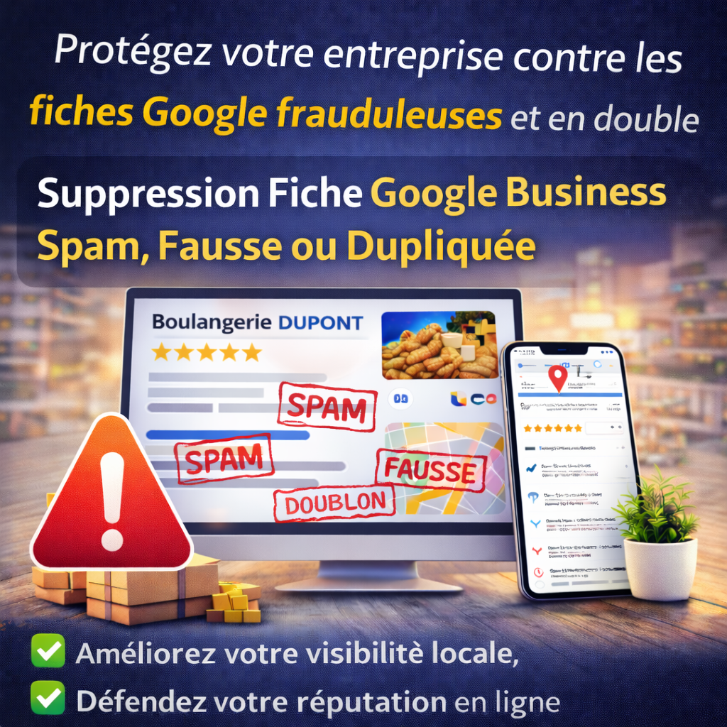 Protégez votre entreprise contre les fiches Google frauduleuses et en double
