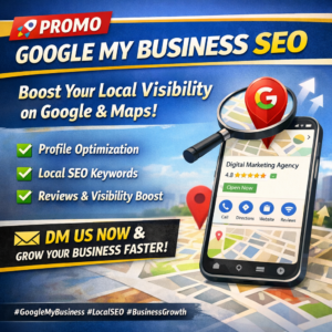Boost Your Local Business with Our Google My Business SEO Services – 12-Month Special Offer