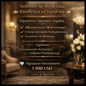 Verleihen Sie Ihrem Haus die Exzellenz, die es auf TripAdvisor verdient.