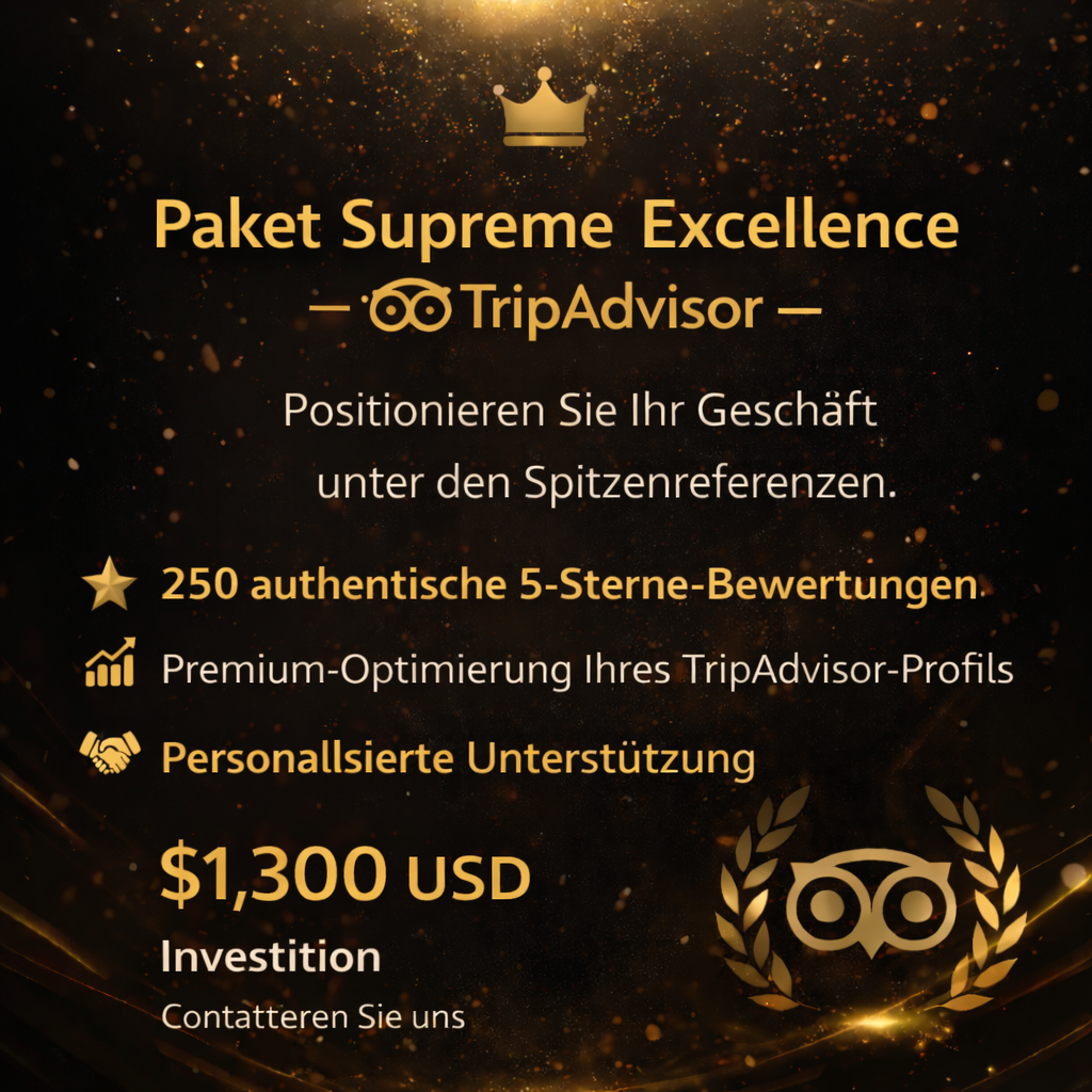 Supreme Excellence Paket – TripAdvisor