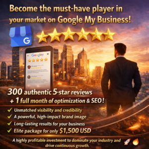 Become the must-have player in your market on Google My Business!