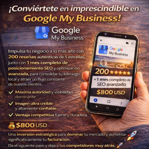 Conviértete en imprescindible en Google My Business!