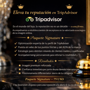 Eleva tu reputación en TripAdvisor