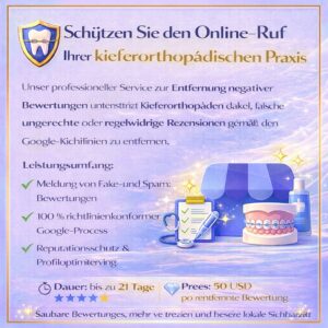 Schützen Sie den Online-Ruf Ihrer kieferorthopädischen Praxis