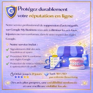 Protégez durablement votre réputation en ligne