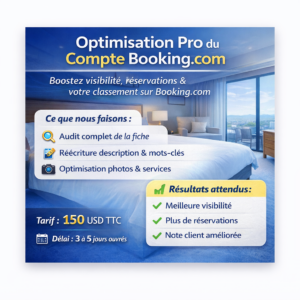 Optimisation Complète de votre Compte Booking.com
