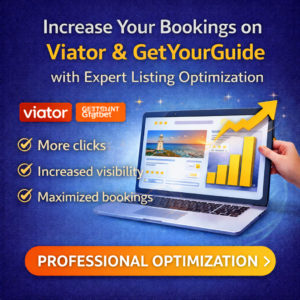 Increase Your Bookings on Viator and  GetYourGuide