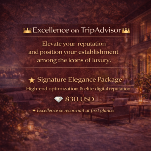 Position Your Establishment Among TripAdvisor’s Icons of Excellence