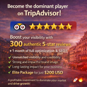 Premium Creation & Optimization of Your TripAdvisor Listing