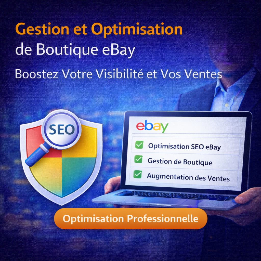 SEO eBay, Gestion Boutique & Augmentation des Ventes