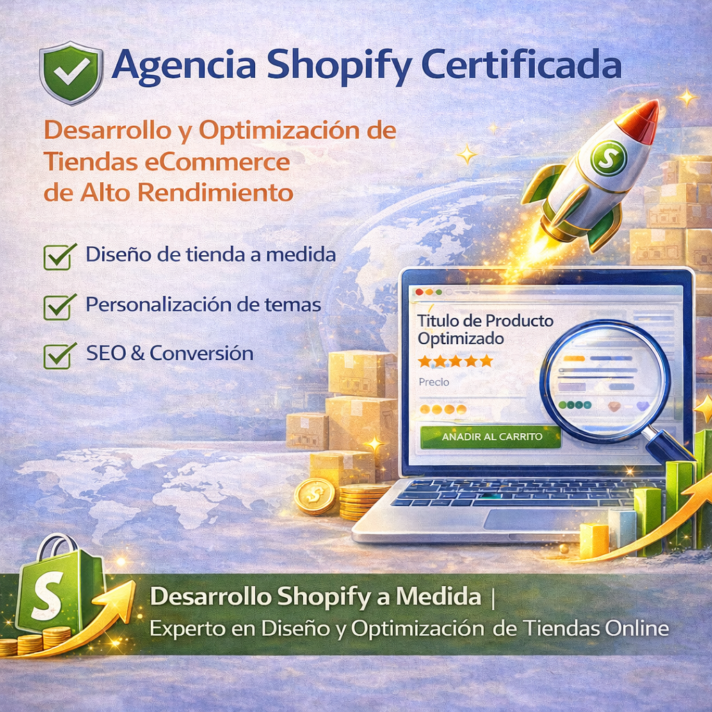 Servicios de Desarrollo Shopify a Medida