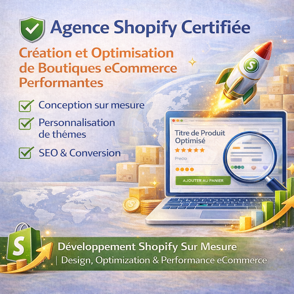 Développement Shopify Sur Mesure