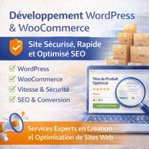 Développement WordPress Professionnel pour un Site Performant, Sécurisé et Orienté Conversion