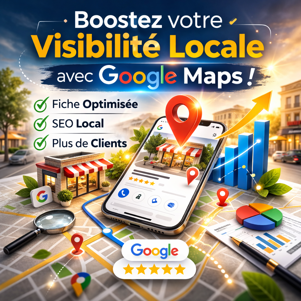 Boostez votre visibilité locale grâce à Google Maps