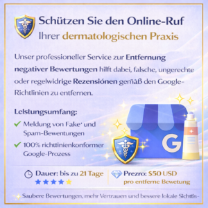 Schützen Sie den Online-Ruf Ihrer dermatologischen Praxis