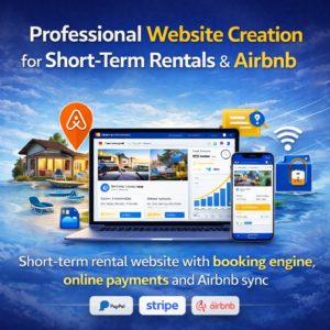 Professional Website Creation for Short-Term Rentals & Airbnb Hosts