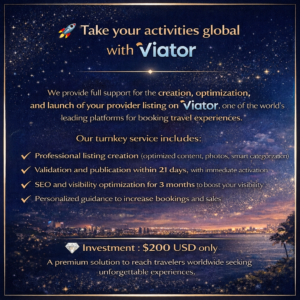 Take your activities global with Viator