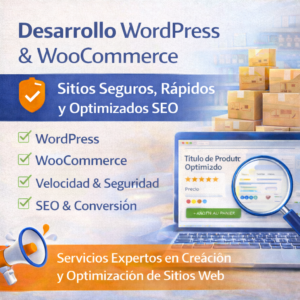 Desarrollo WordPress Profesional para Sitios Web Seguros y de Alta Conversión