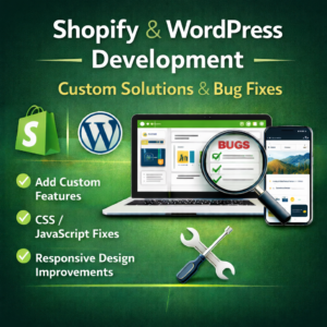 Shopify and WordPress Development  Custom Solutions