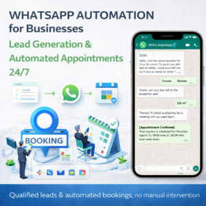 WhatsApp Automation for Businesses – Lead Generation & Automated Appointments