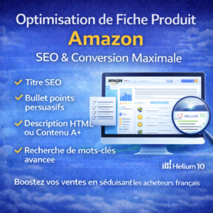 Optimisation de Fiche Produit Amazon France
