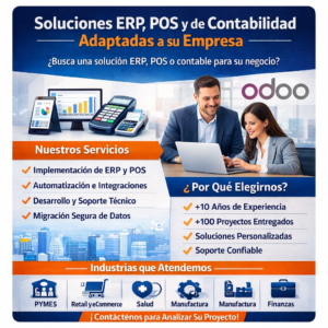 Soluciones ERP, POS y de Contabilidad Personalizadas para Optimizar su Empresa