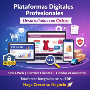 Plataformas Digitales Profesionales Desarrolladas con Odoo