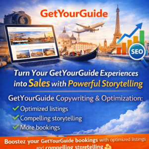 Turn Your GetYourGuide Experiences into Sales with Powerful Storytelling