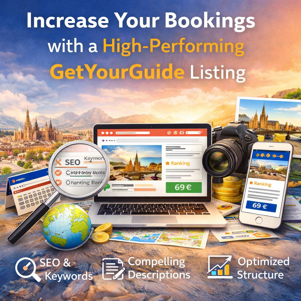Increase Your Bookings with a High-Performing GetYourGuide Listing