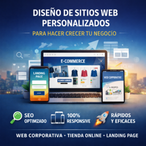 Diseño de Sitios Web Profesionales a Medida para Hacer Crecer tu Negocio