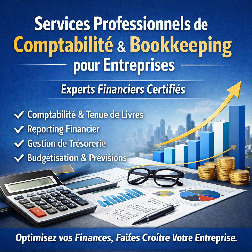 Services Professionnels de Comptabilité et Tenue de Livres pour Entreprises