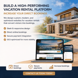 Build a High-Performing Vacation Rental Platform & Increase Your Direct Bookings
