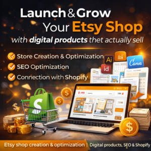 Launch and Grow Your Etsy Shop with Digital Products
