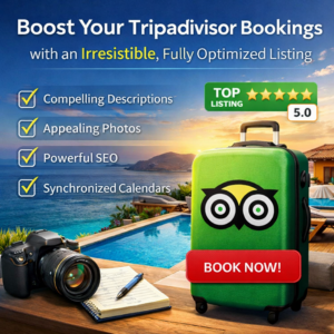 Boost Your Tripadvisor Bookings with an Irresistible, Fully Optimized Listing