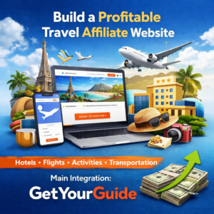Build a Profitable Travel Affiliate Website with GetYourGuide