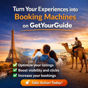 Turn Your Experiences into Booking Machines on GetYourGuide