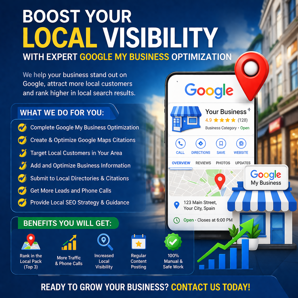 Increase Your Local Visibility with Expert Google My Business Optimization