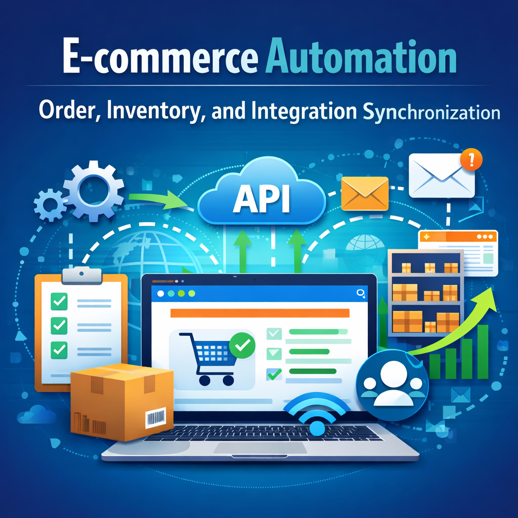 E-commerce Automation to Streamline Orders, Inventory, and Store Integrations