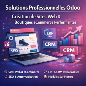 Développement de Sites Web et eCommerce Odoo Sur Mesure pour Votre Entreprise