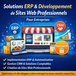 Solutions ERP  Développement de Sites Web Professionnels pour Entreprises