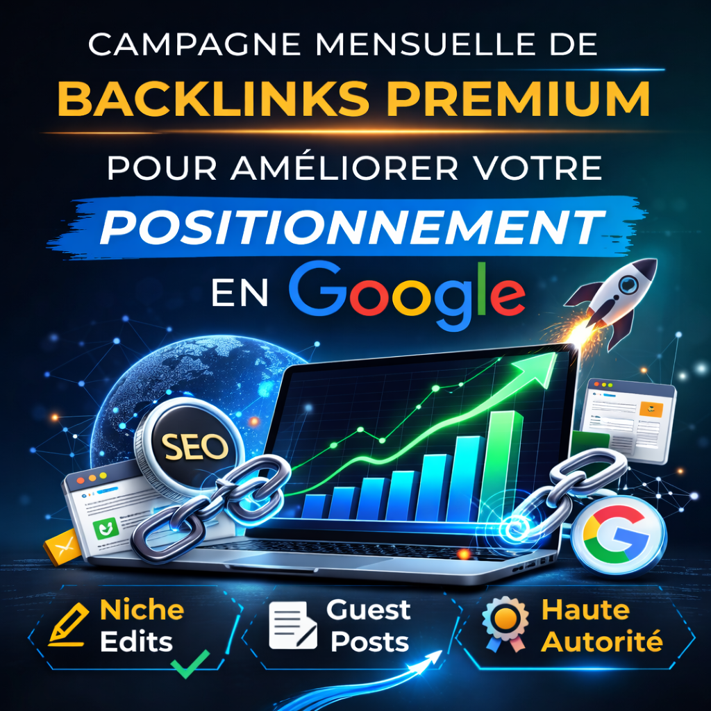 Netlinking Mensuel Stratégique pour Accélérer Votre Croissance SEO
