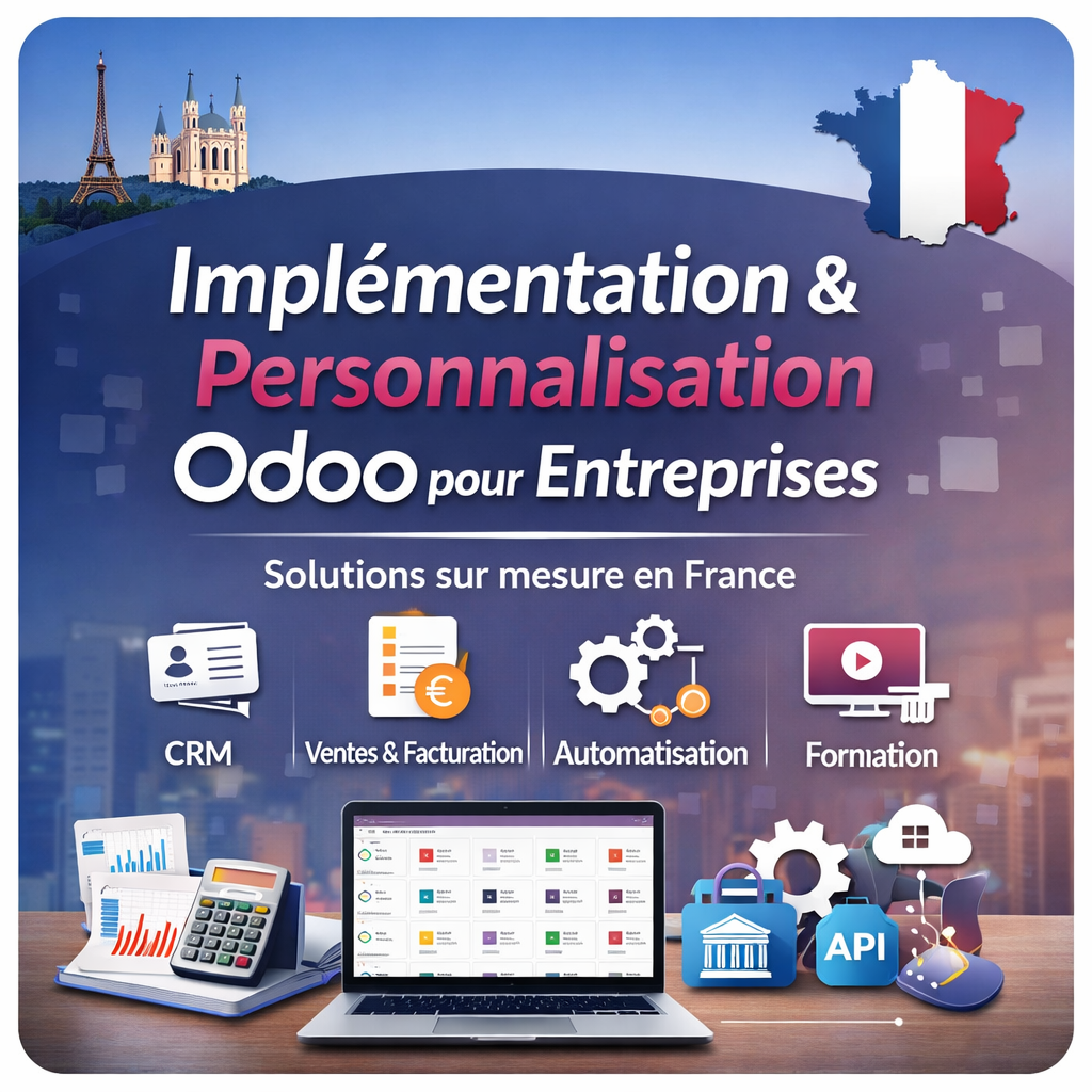 Implémentation, Personnalisation et Automatisation pour Entreprises