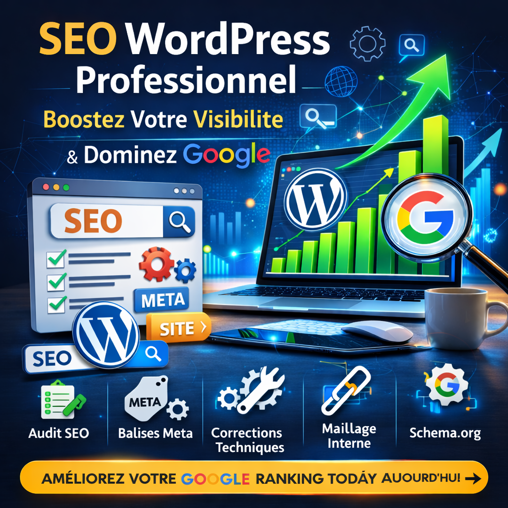 SEO WordPress Professionnel : Boostez Votre Visibilité et Dominez Google