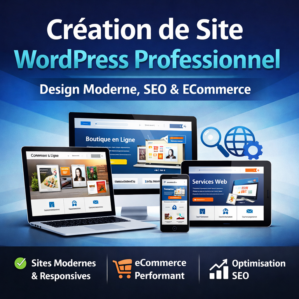 Création de Site WordPress Professionnel