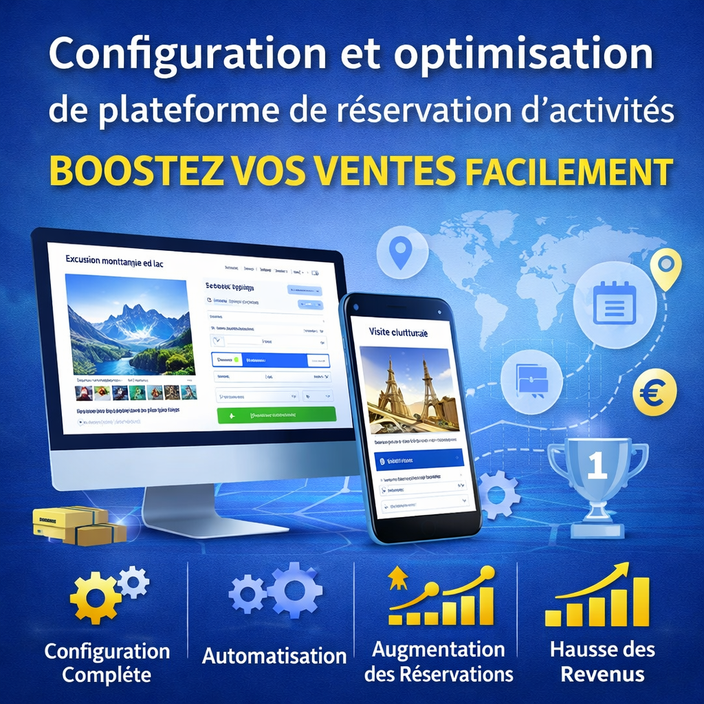 Configuration et optimisation de plateforme de réservation d’activités