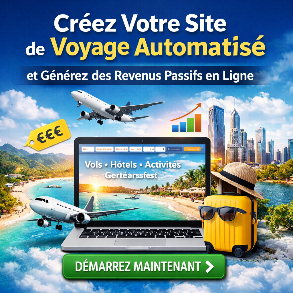Launch Your Automated Travel Website Start Earning Passive Income Online – Image 2