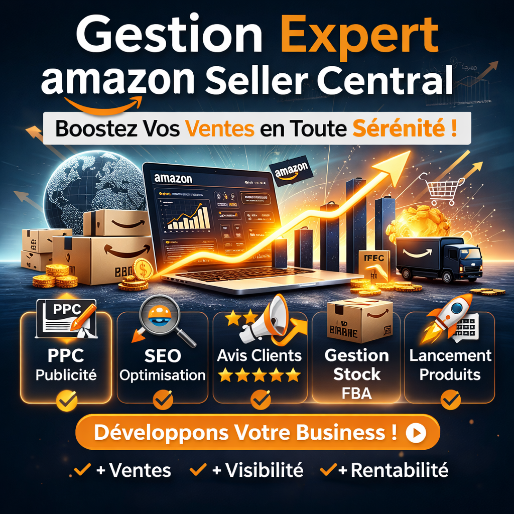 Boostez Vos Ventes sur Amazon avec une Gestion Experte de Votre Compte