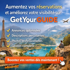Boostez vos réservations et développez votre visibilité sur GetYourGuide