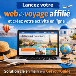 Créez votre site de voyage affilié et lancez votre activité en ligne